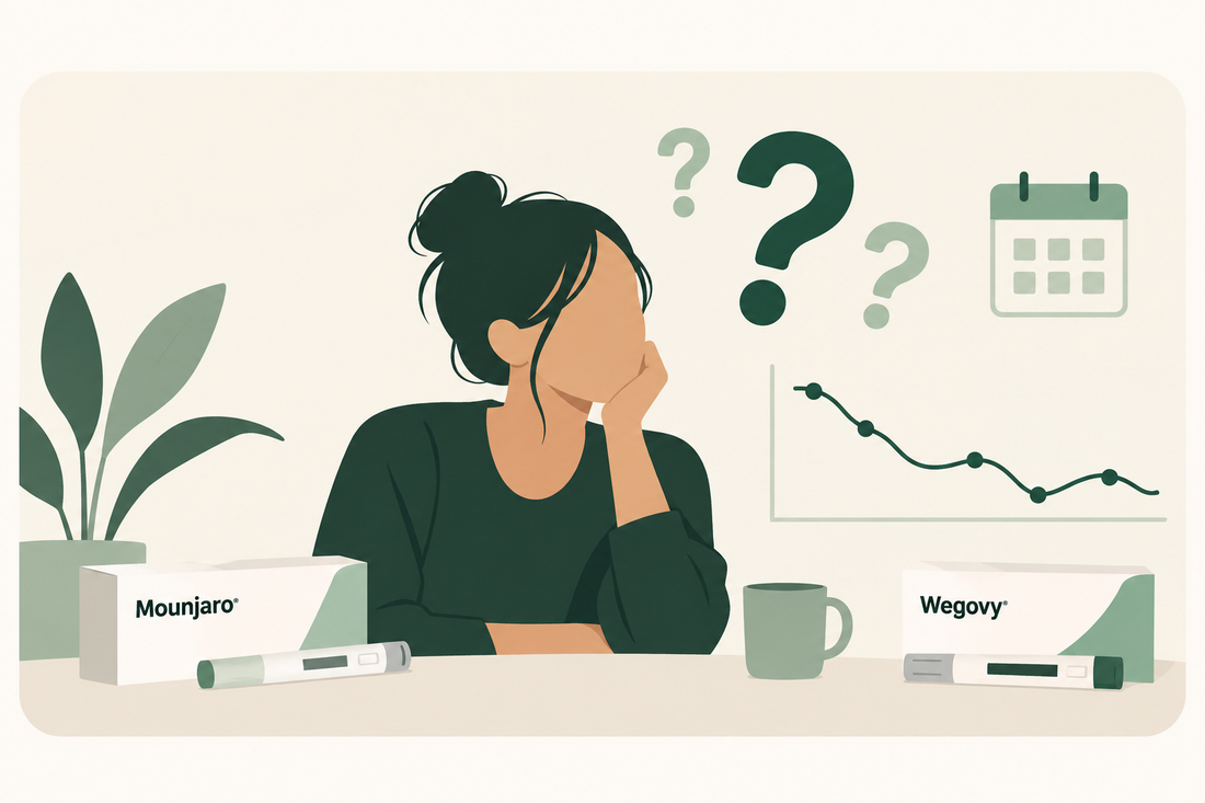 Why Am I Not Losing Weight on Mounjaro or Wegovy? What the Research Says