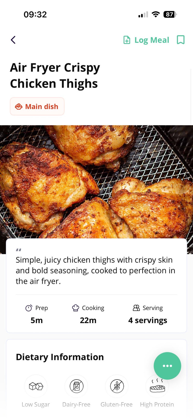 Your Main Dish Plan